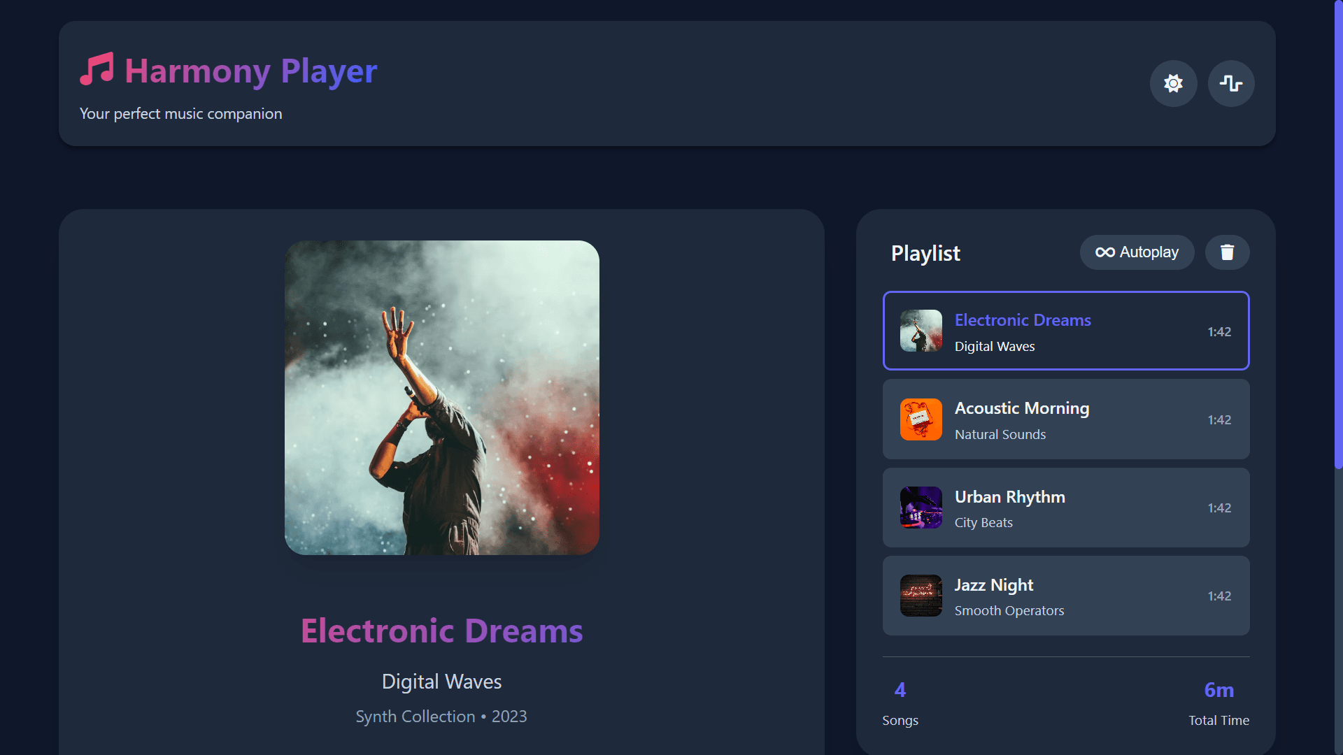 Music Player - Mobile App