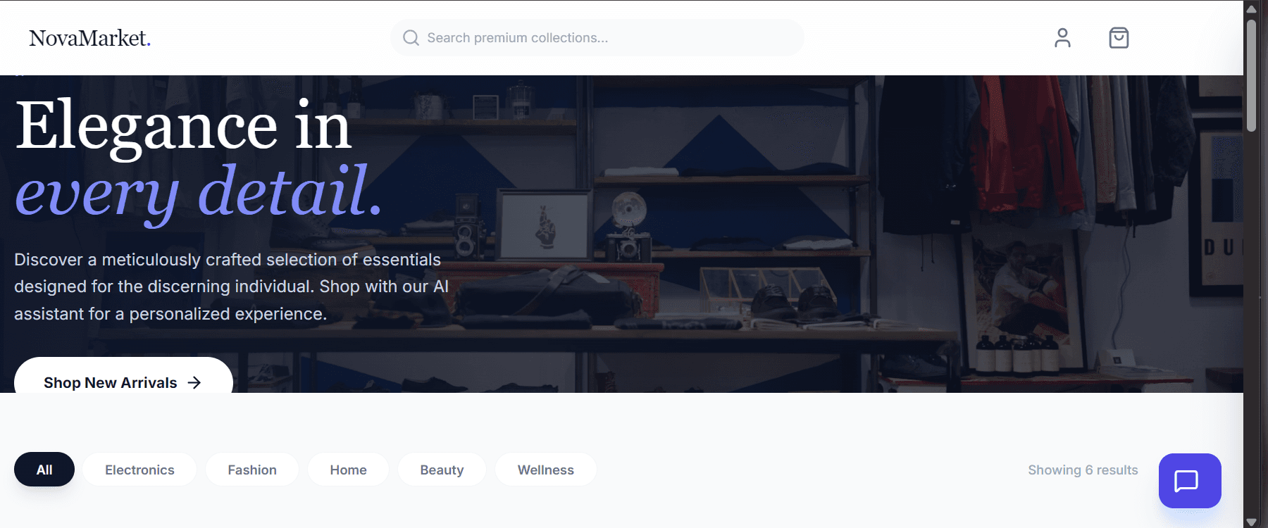 NovaMarket - E-Commerce Solution